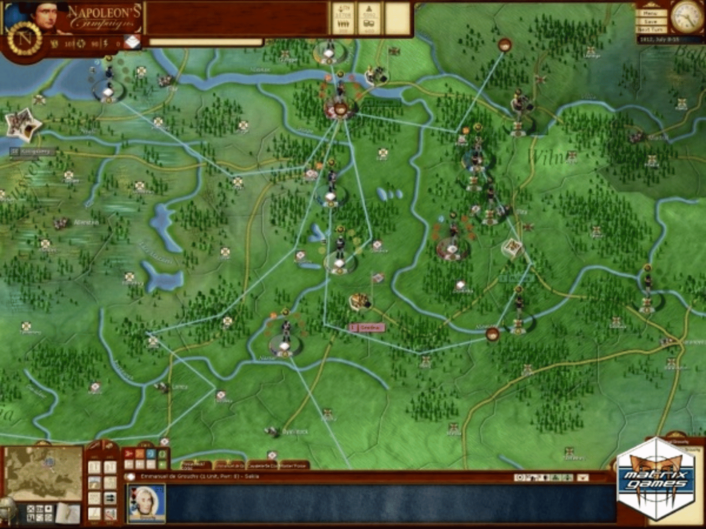 Napoleon's Campaigns screenshot