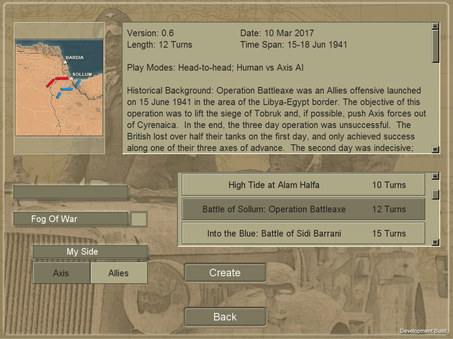 Desert War 1940-1942 screenshot