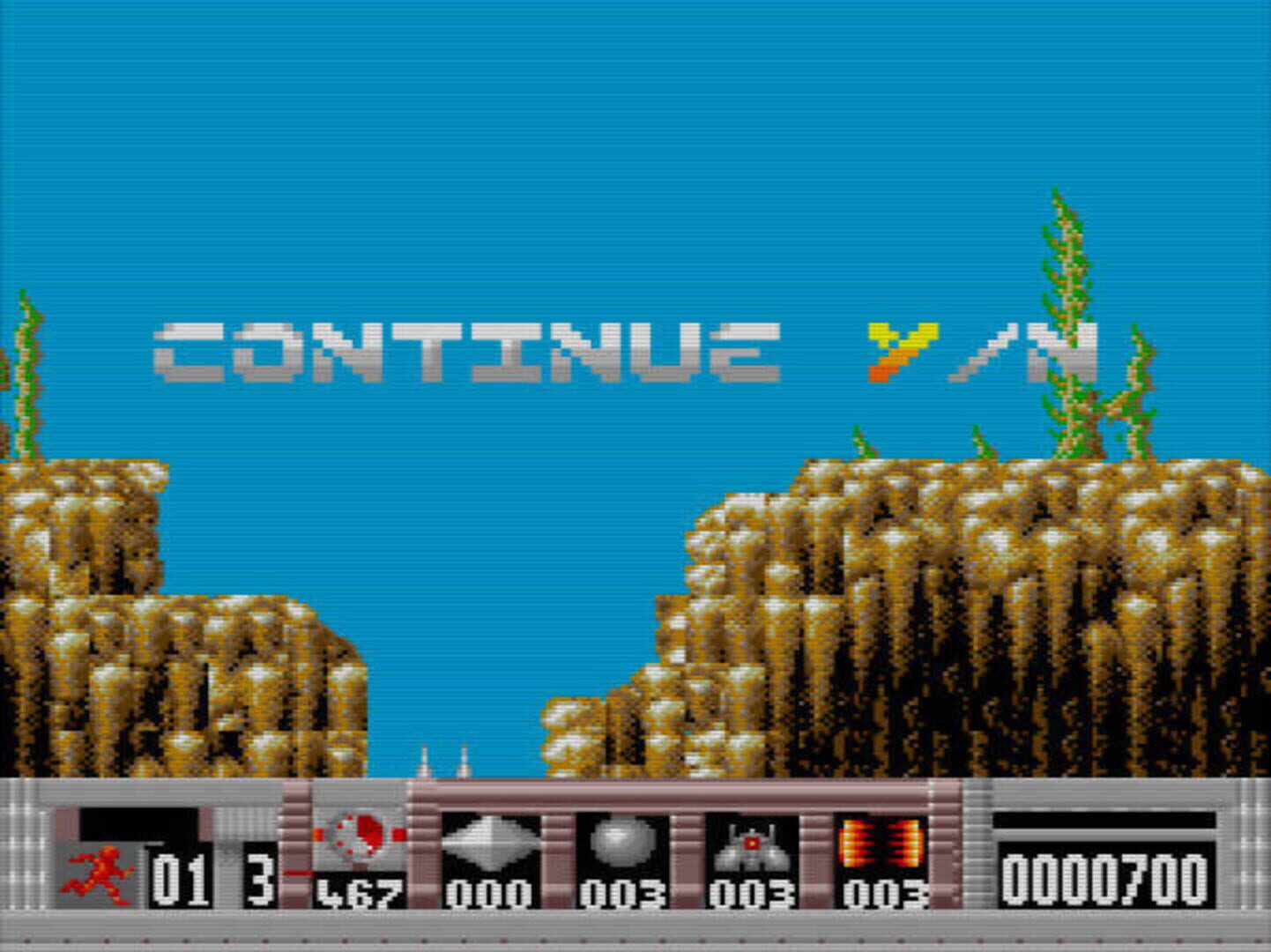 Turrican screenshot