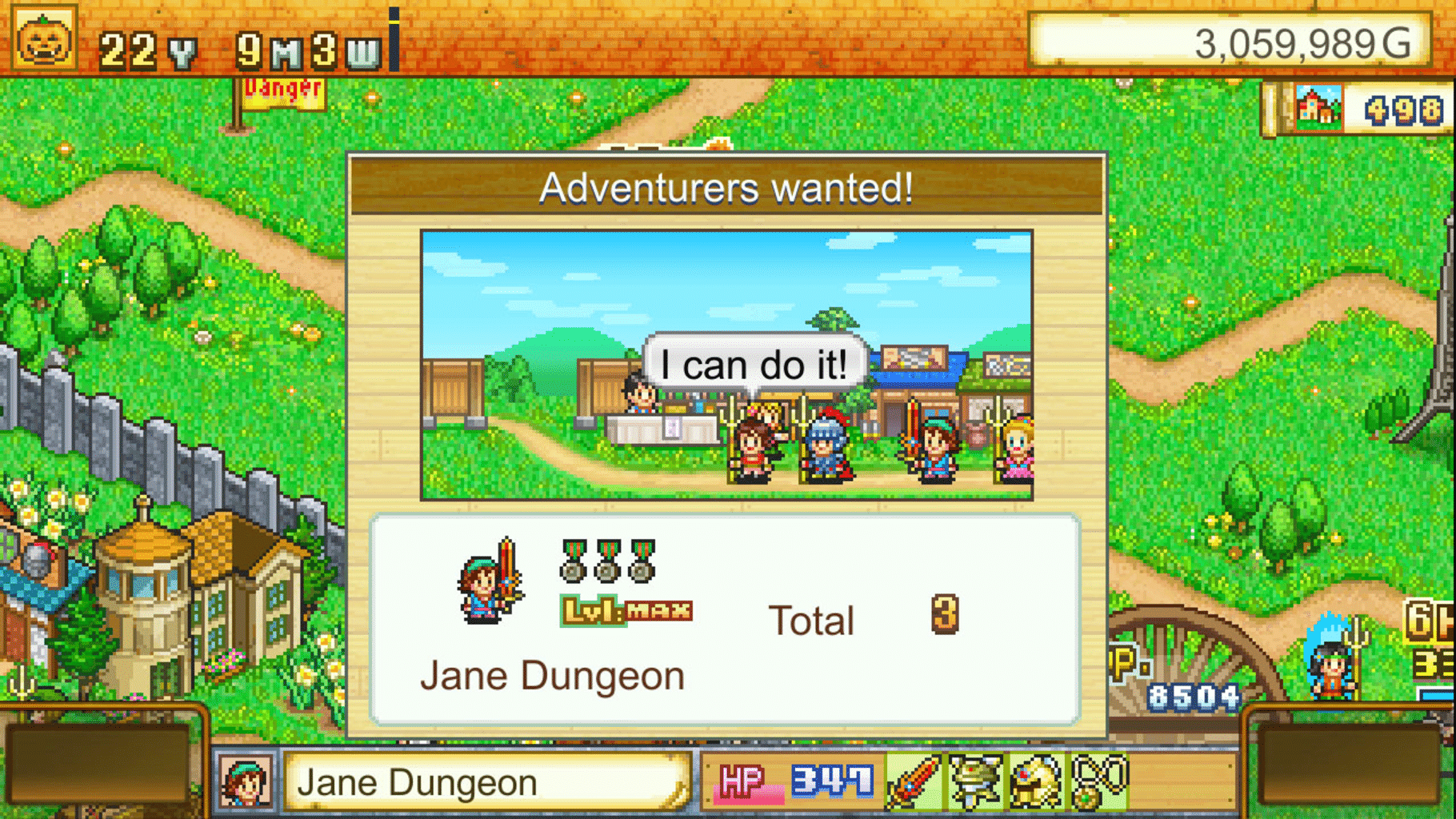 Dungeon Village screenshot