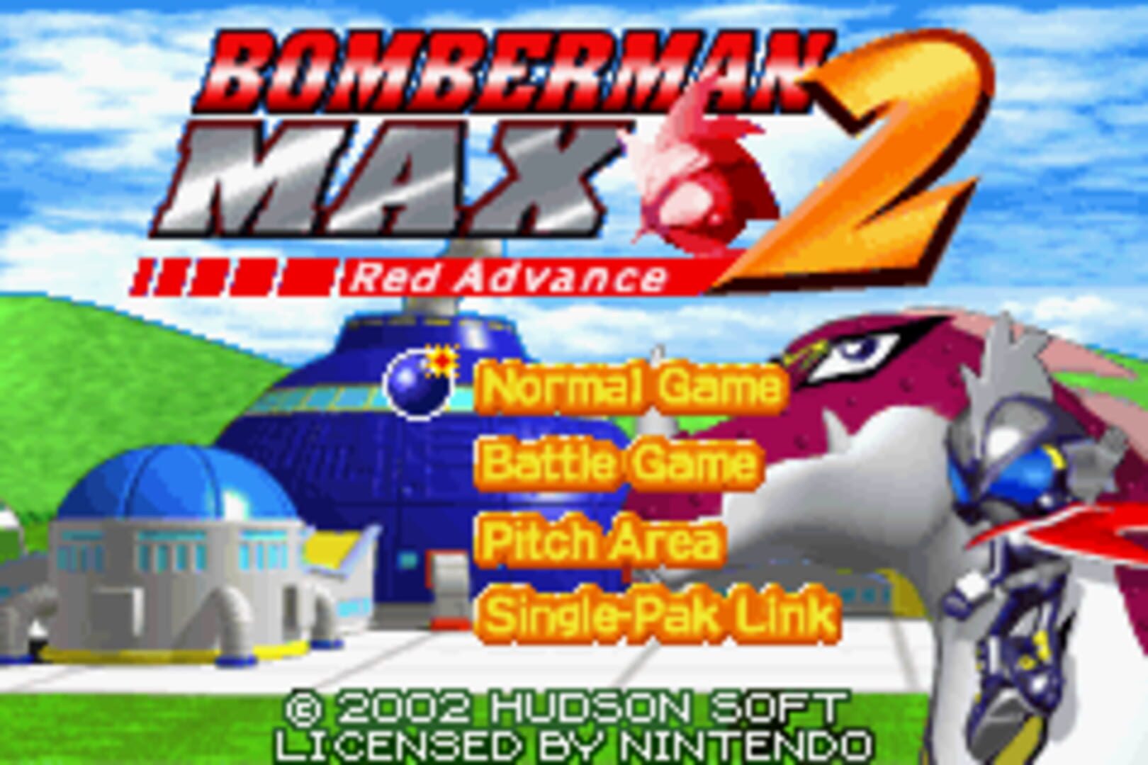 Captura de pantalla - Bomberman Max 2: Red Advance