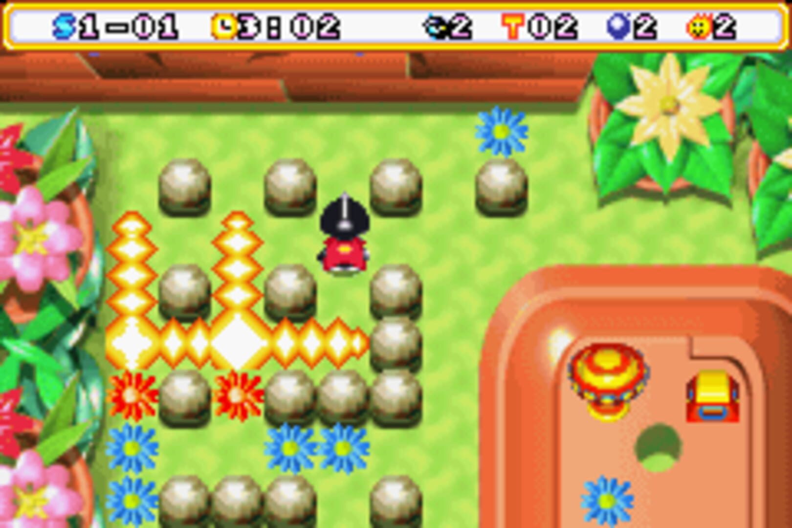 Captura de pantalla - Bomberman Max 2: Red Advance