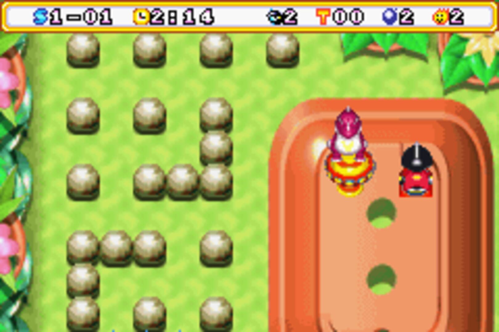 Captura de pantalla - Bomberman Max 2: Red Advance