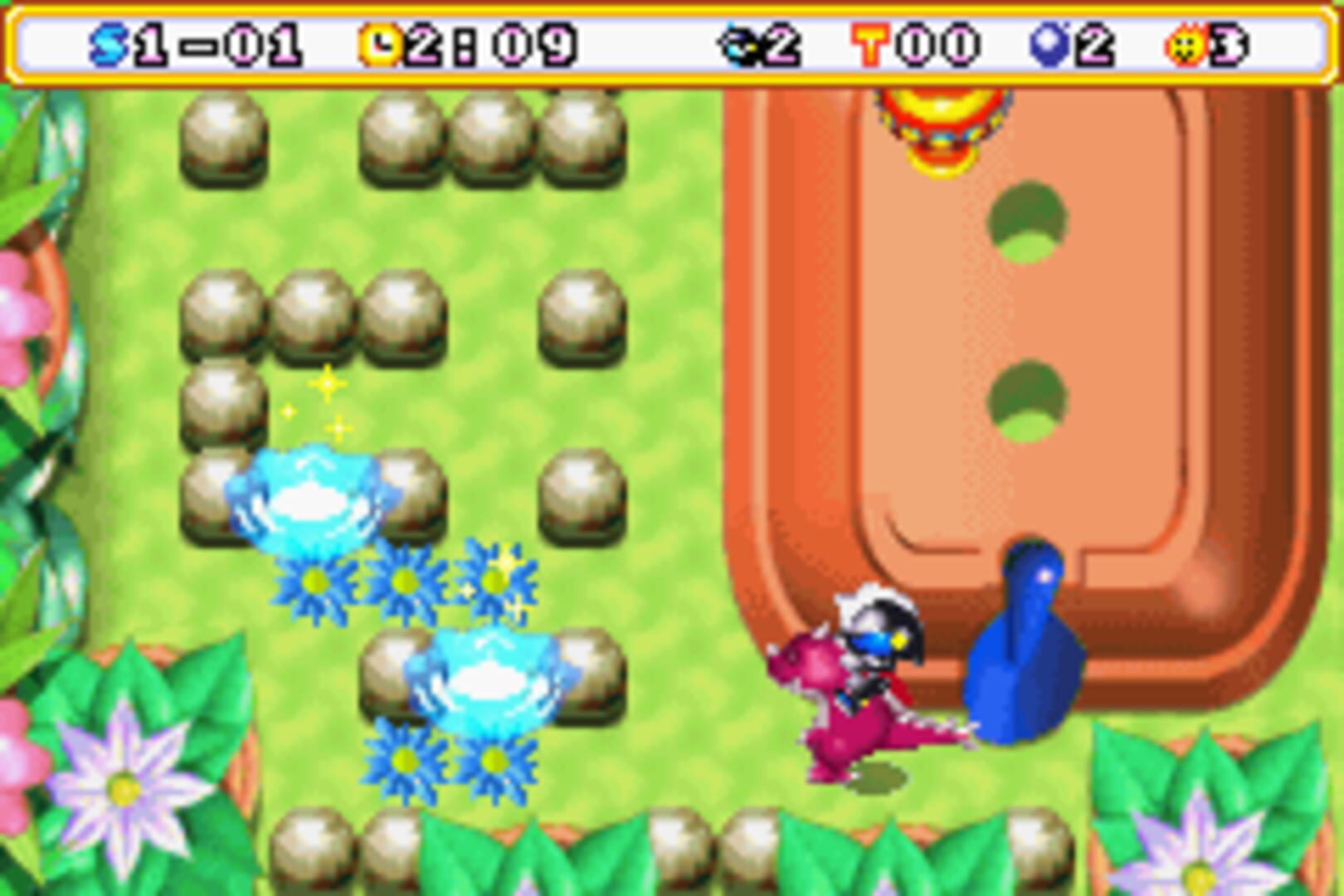 Captura de pantalla - Bomberman Max 2: Red Advance