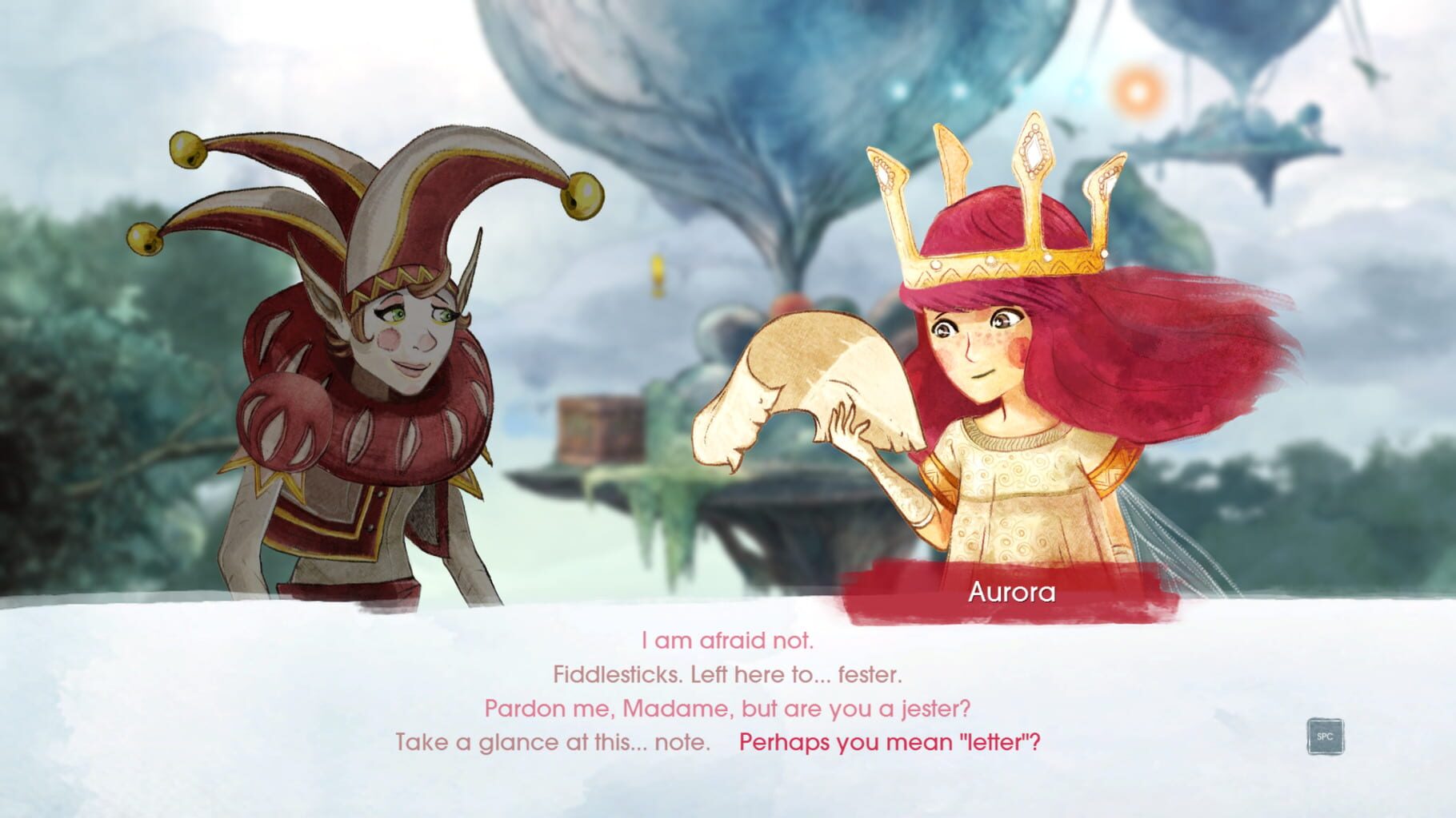 Captura de pantalla - Child of Light: Deluxe Edition