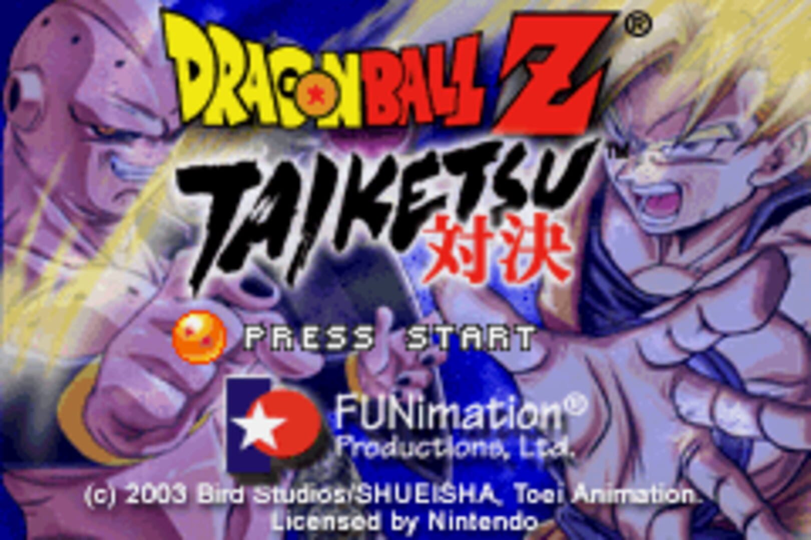 Captura de pantalla - Dragon Ball Z: Taiketsu