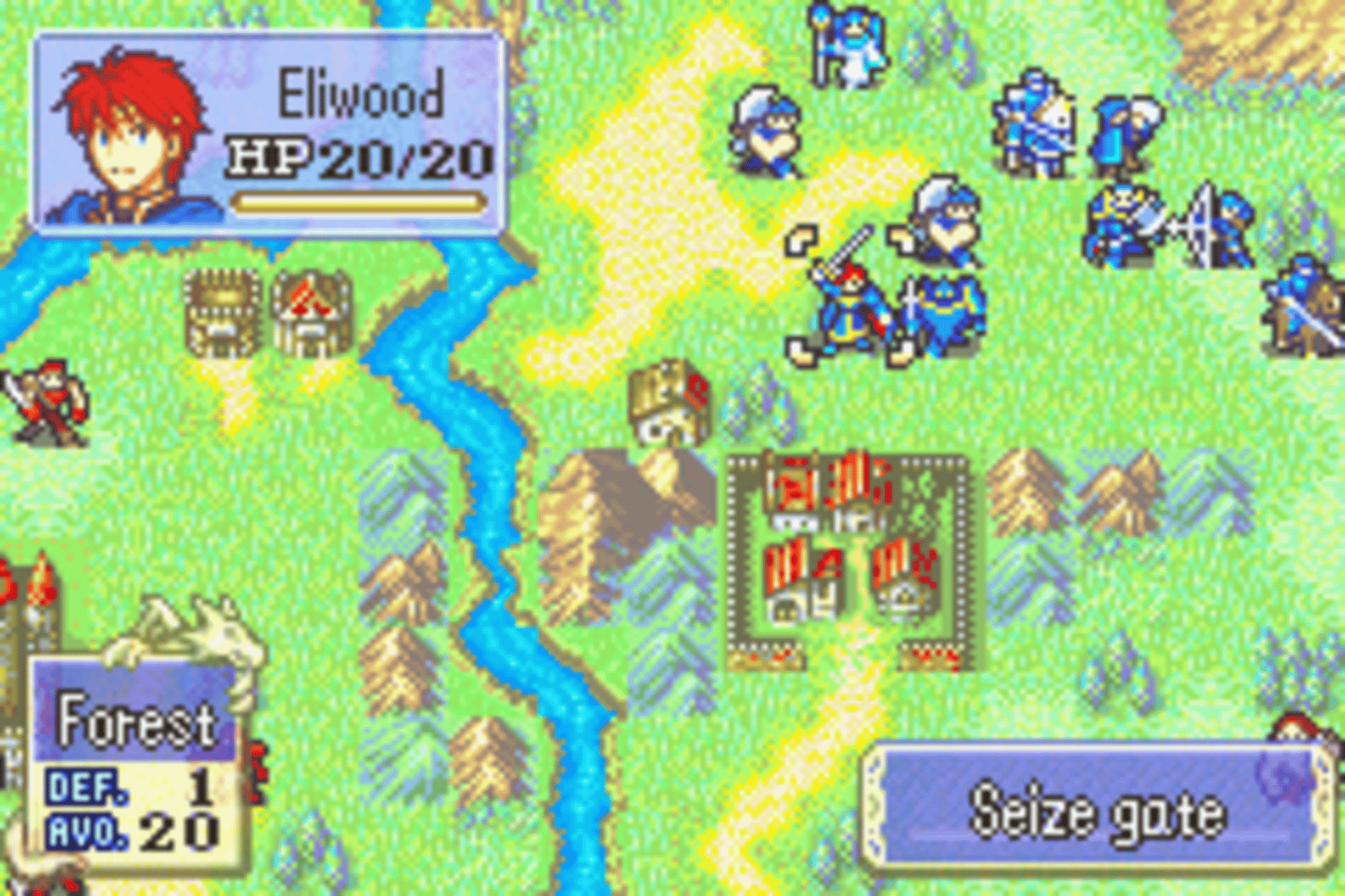 Fire Emblem: The Blazing Blade screenshot