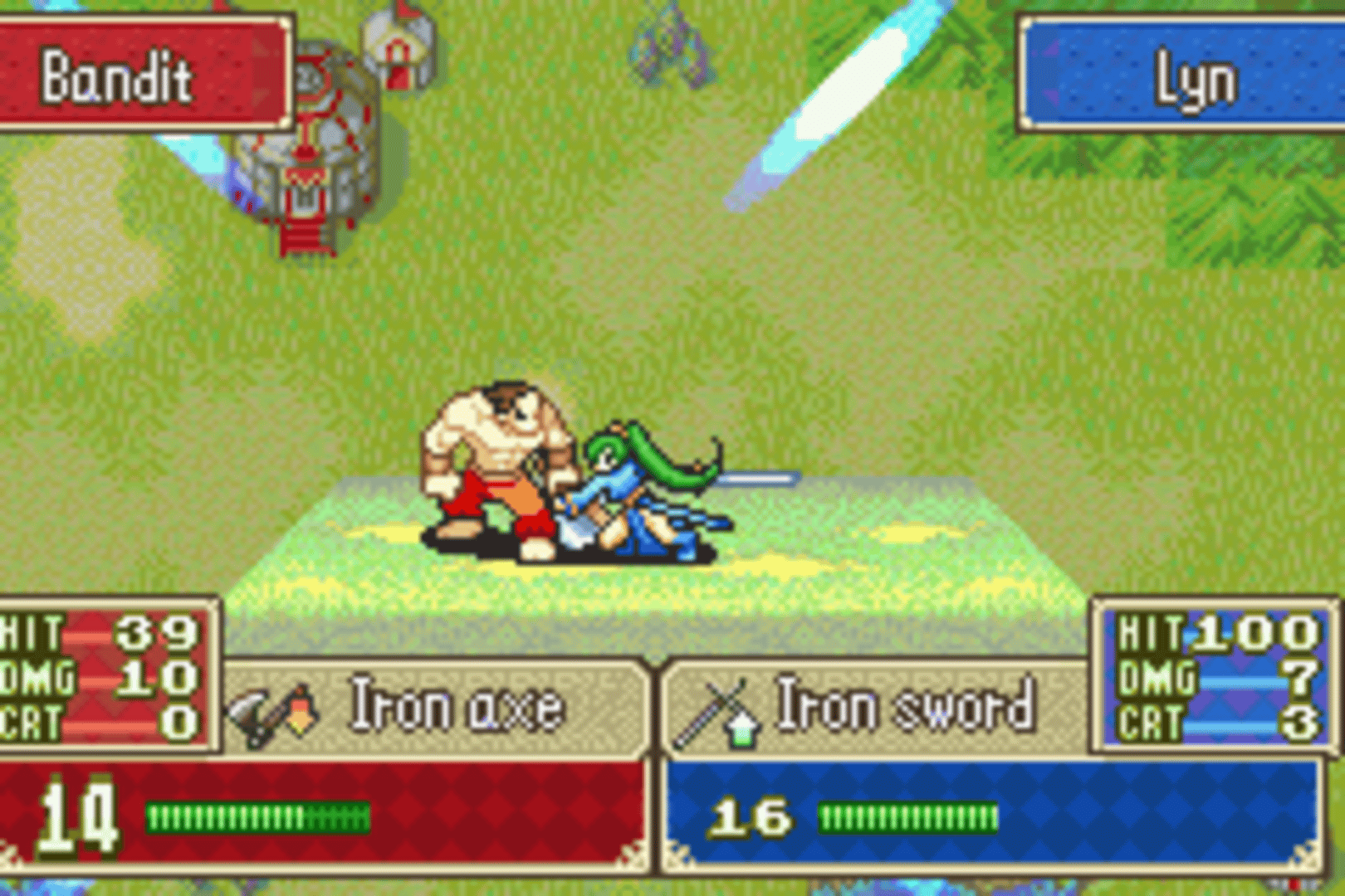 Fire Emblem: The Blazing Blade screenshot