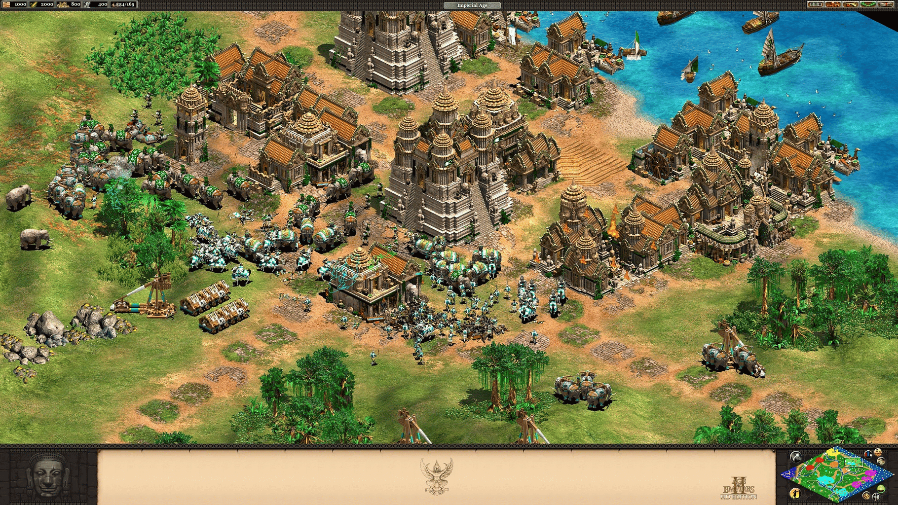 Age of Empires II: HD Edition - Rise of the Rajas screenshot