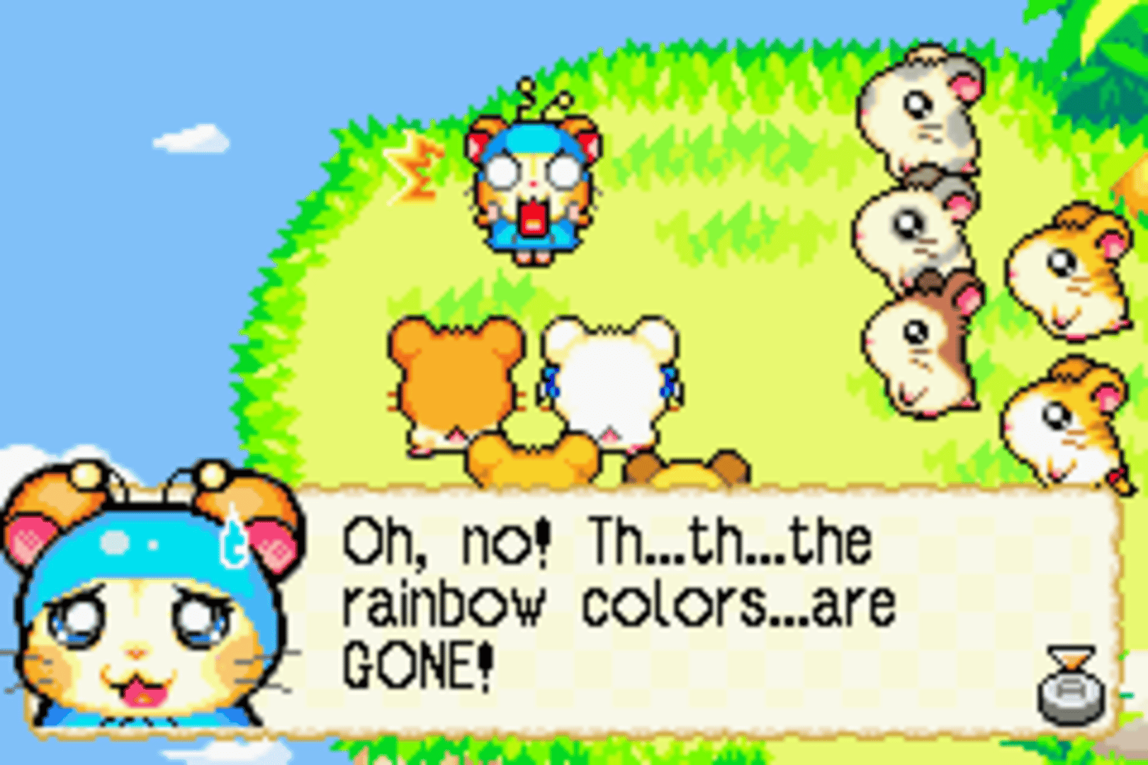 Hamtaro: Rainbow Rescue screenshot