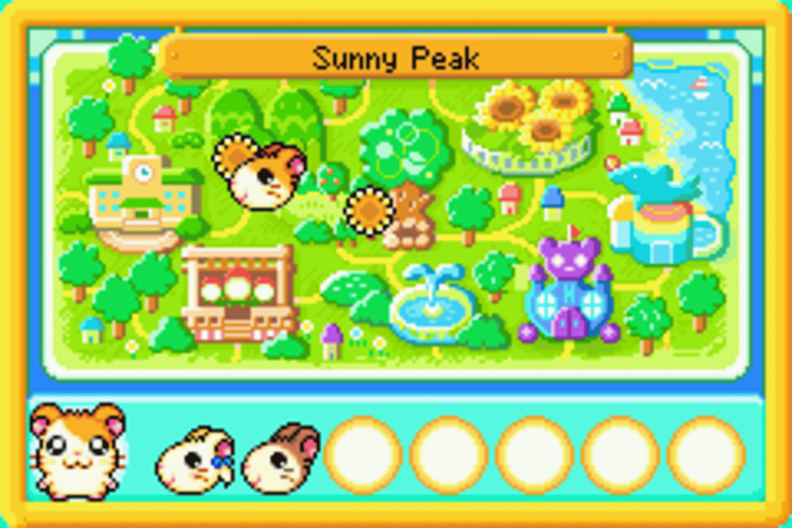 Hamtaro: Rainbow Rescue screenshot