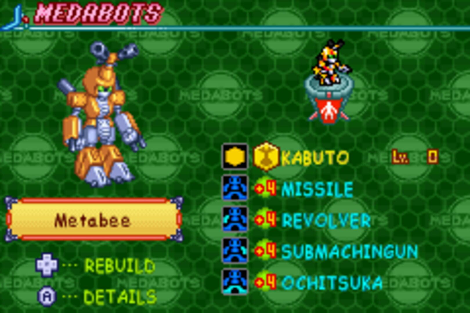 Captura de pantalla - Medabots: Metabee