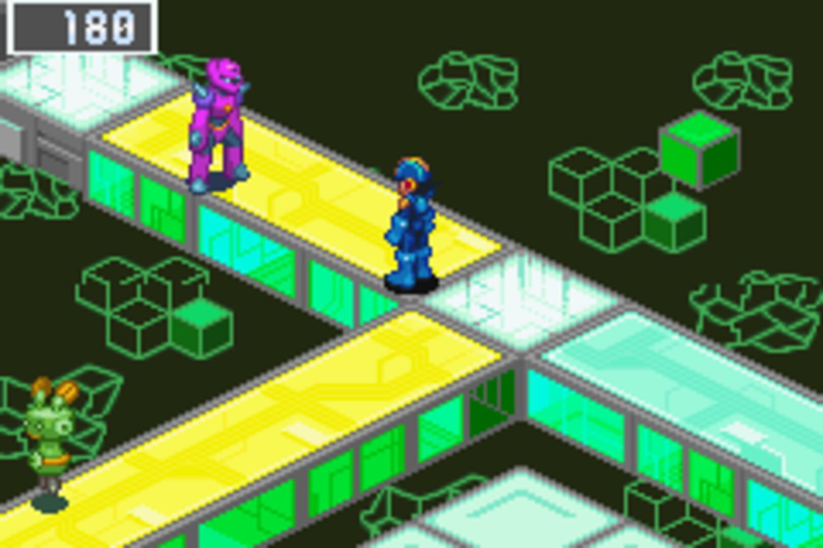 Captura de pantalla - Mega Man Battle Network 3 Blue