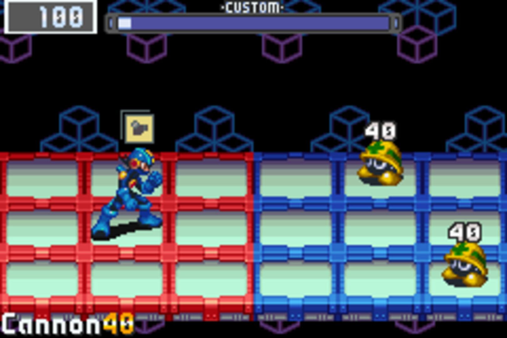 Captura de pantalla - Mega Man Battle Network 3 Blue