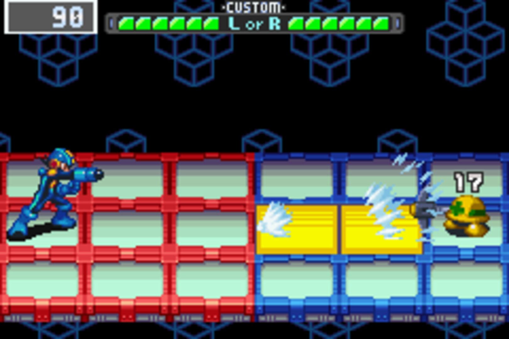 Captura de pantalla - Mega Man Battle Network 3 Blue