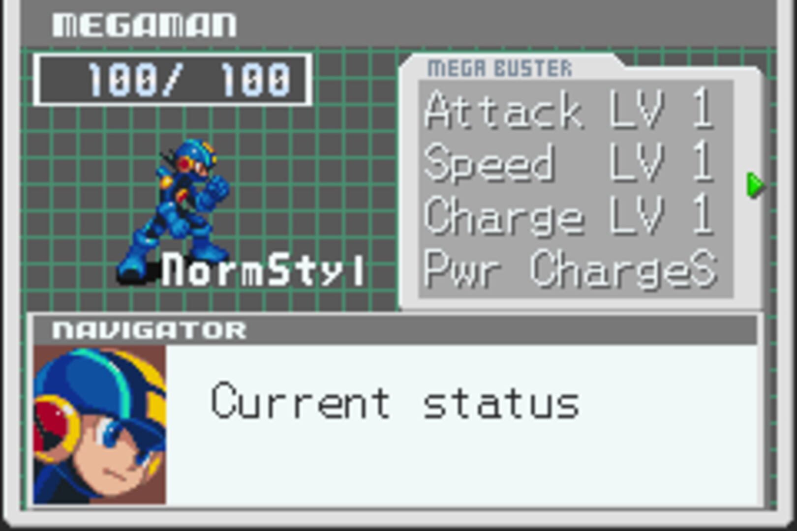 Captura de pantalla - Mega Man Battle Network 3 Blue