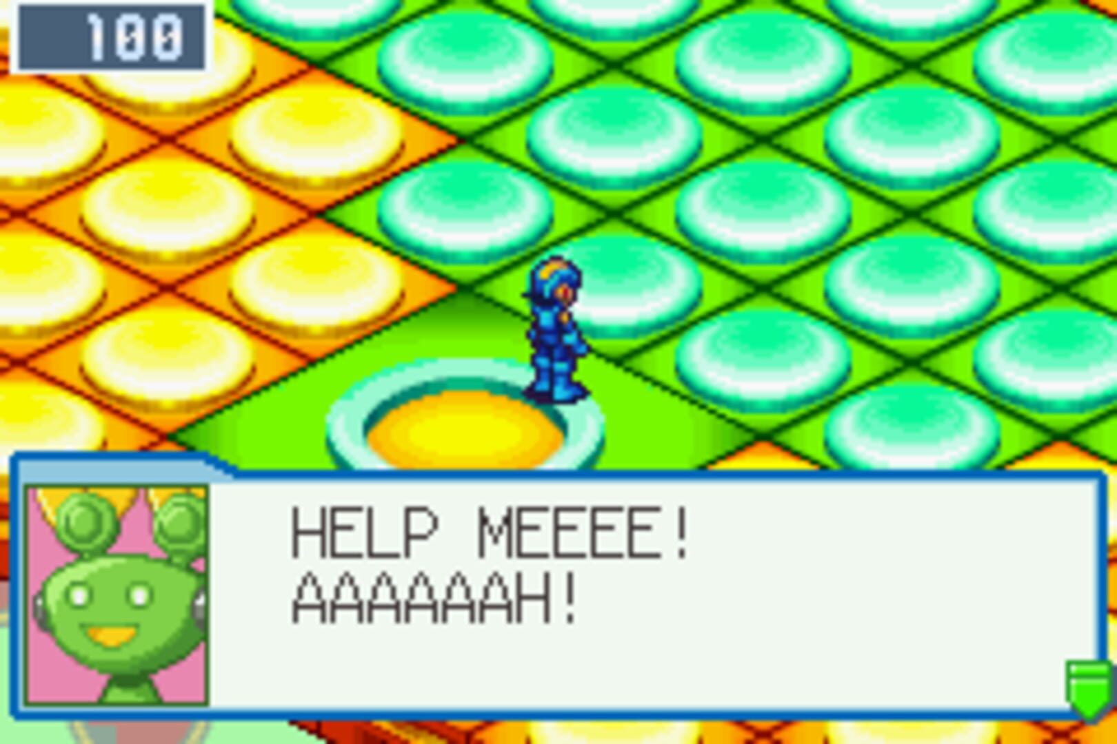 Captura de pantalla - Mega Man Battle Network 4: Red Sun