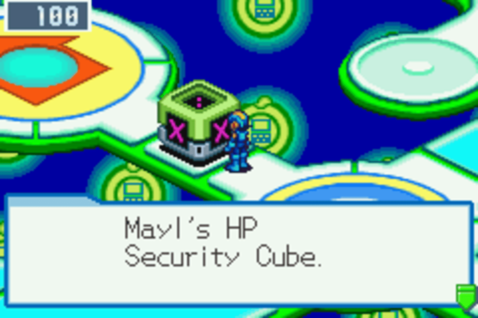 Mega Man Battle Network 4: Red Sun screenshot