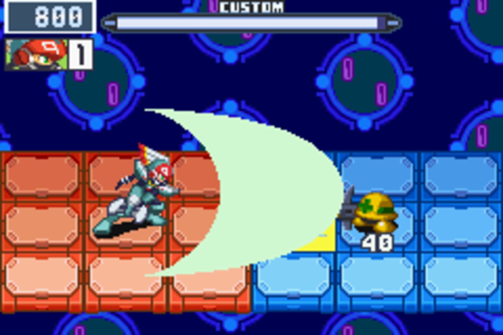 Captura de pantalla - Mega Man Battle Network 6: Cybeast Falzar