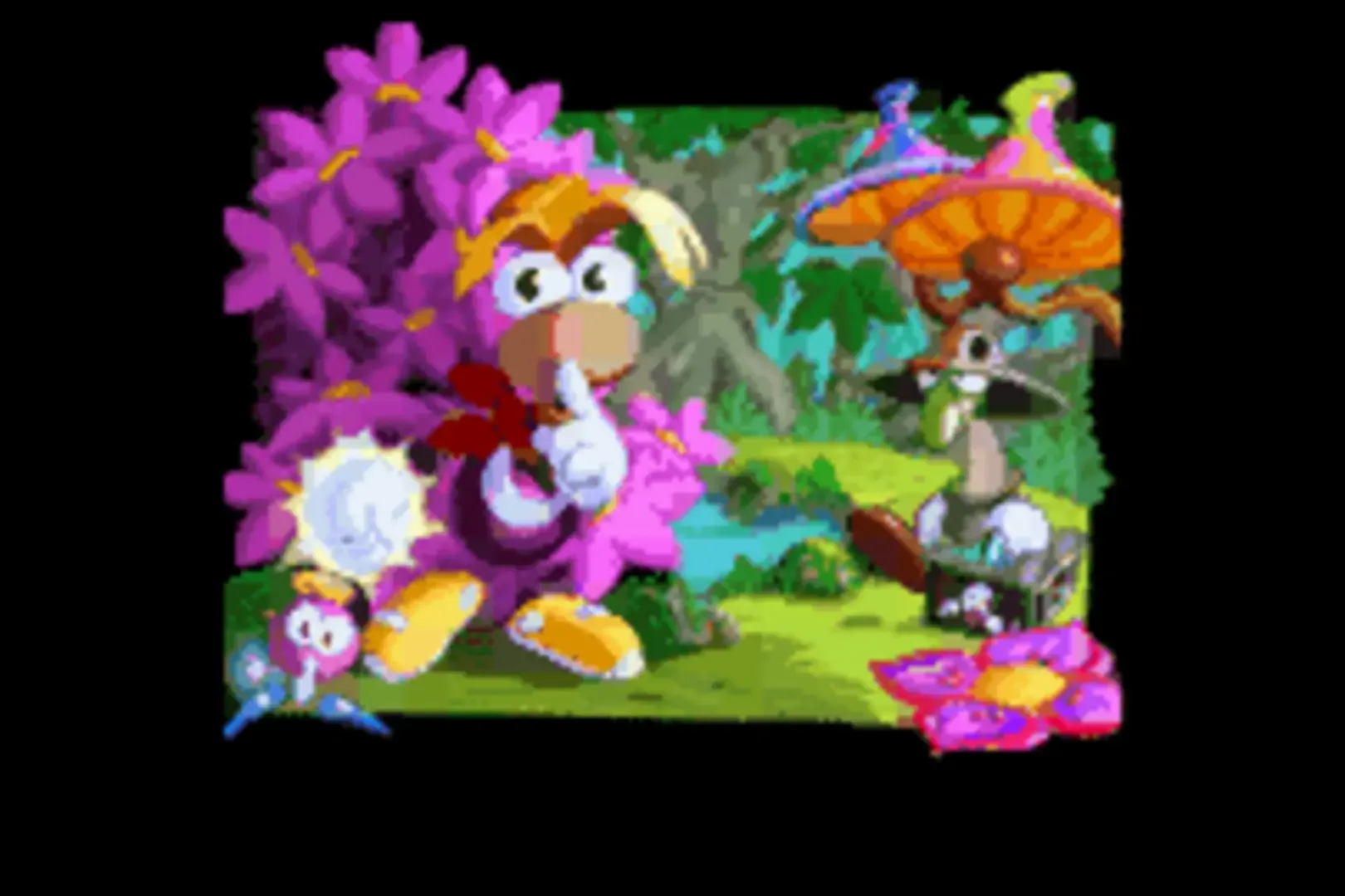 Captura de pantalla - Rayman Advance