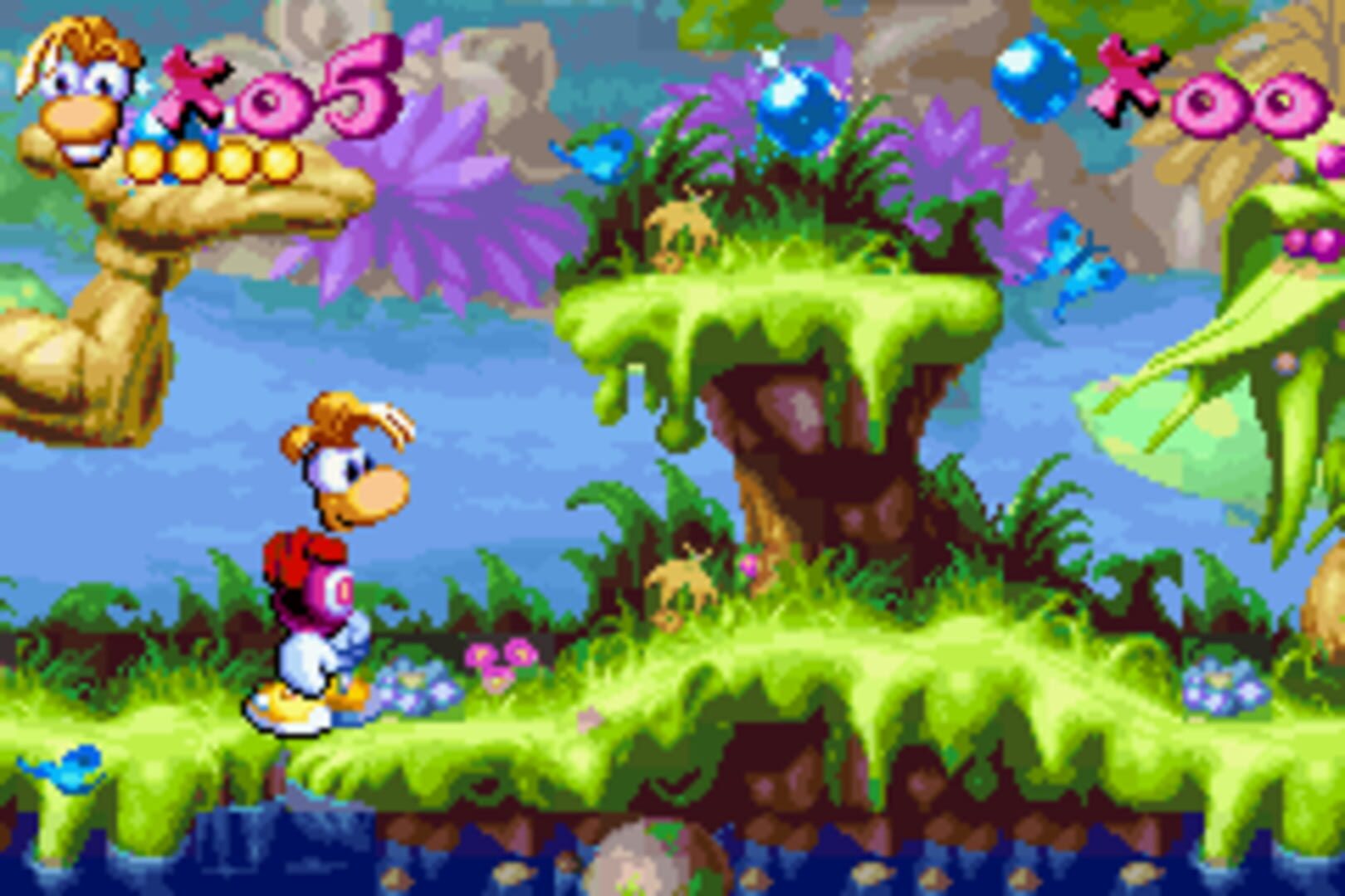 Captura de pantalla - Rayman Advance