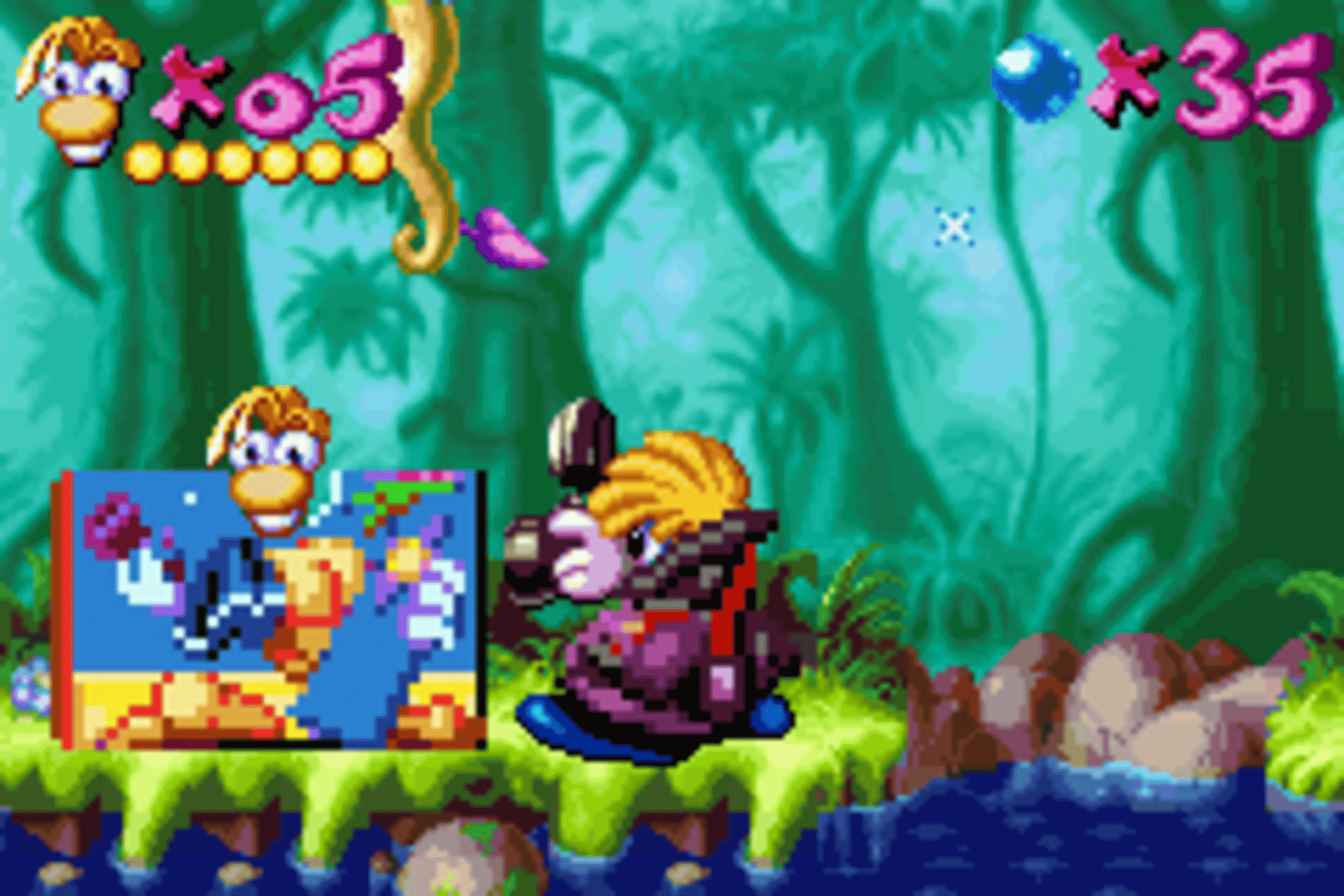 Rayman Advance screenshot