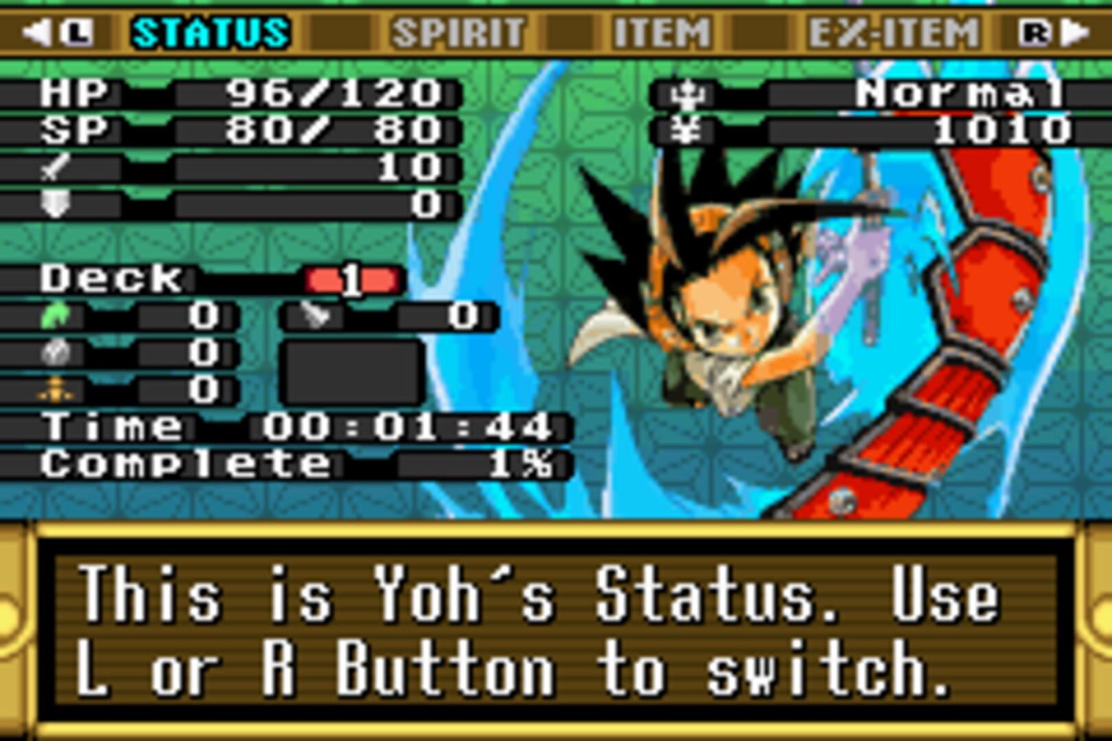 Captura de pantalla - Shonen Jump's Shaman King: Master of Spirits 2