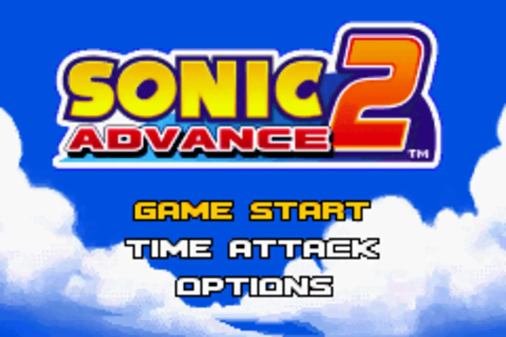 Captura de pantalla - Sonic Advance 2