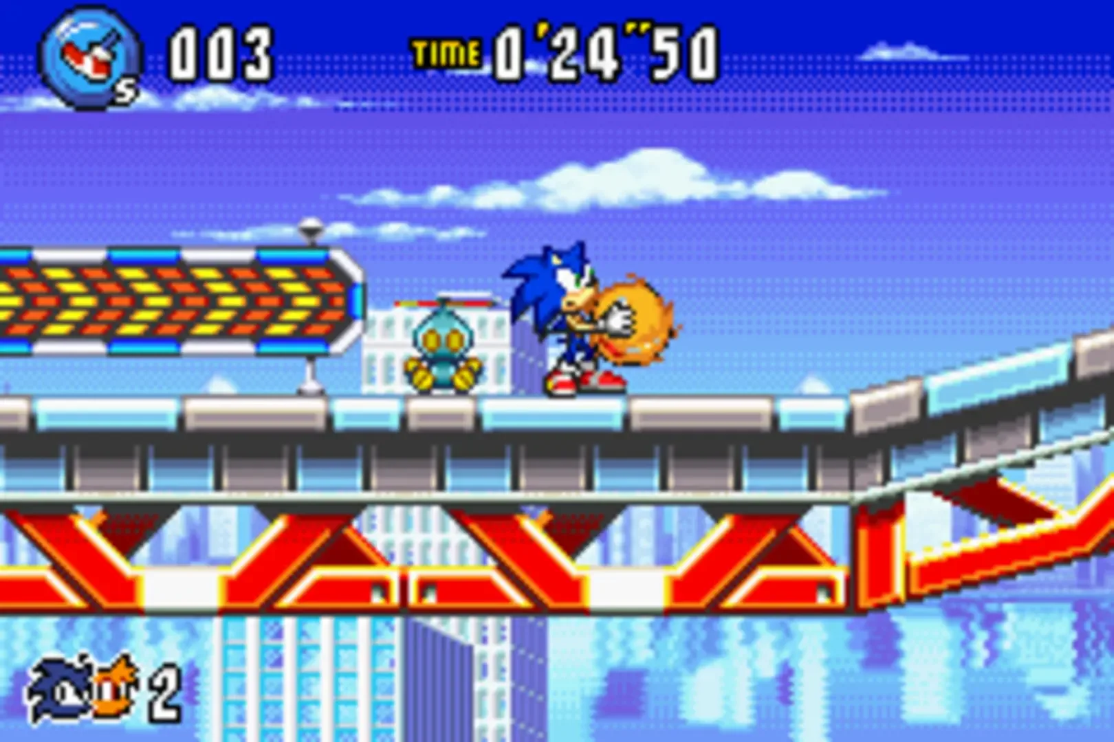 Captura de pantalla - Sonic Advance 3