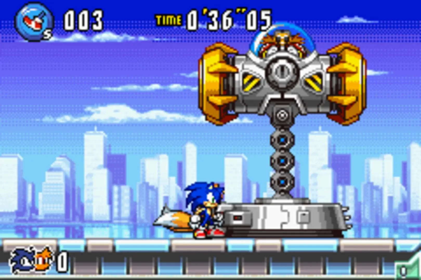 Captura de pantalla - Sonic Advance 3