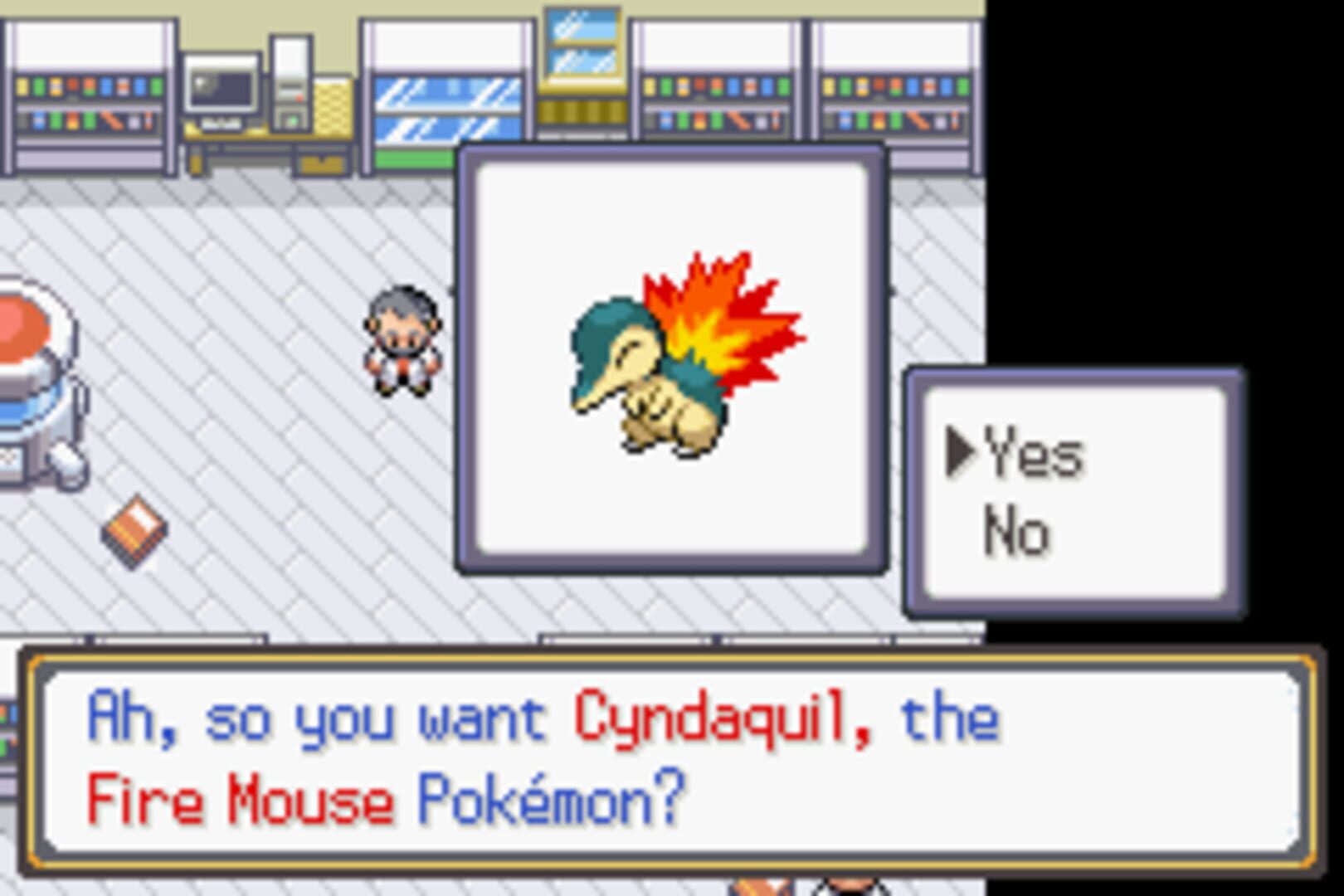 Captura de pantalla - Pokémon Cyan