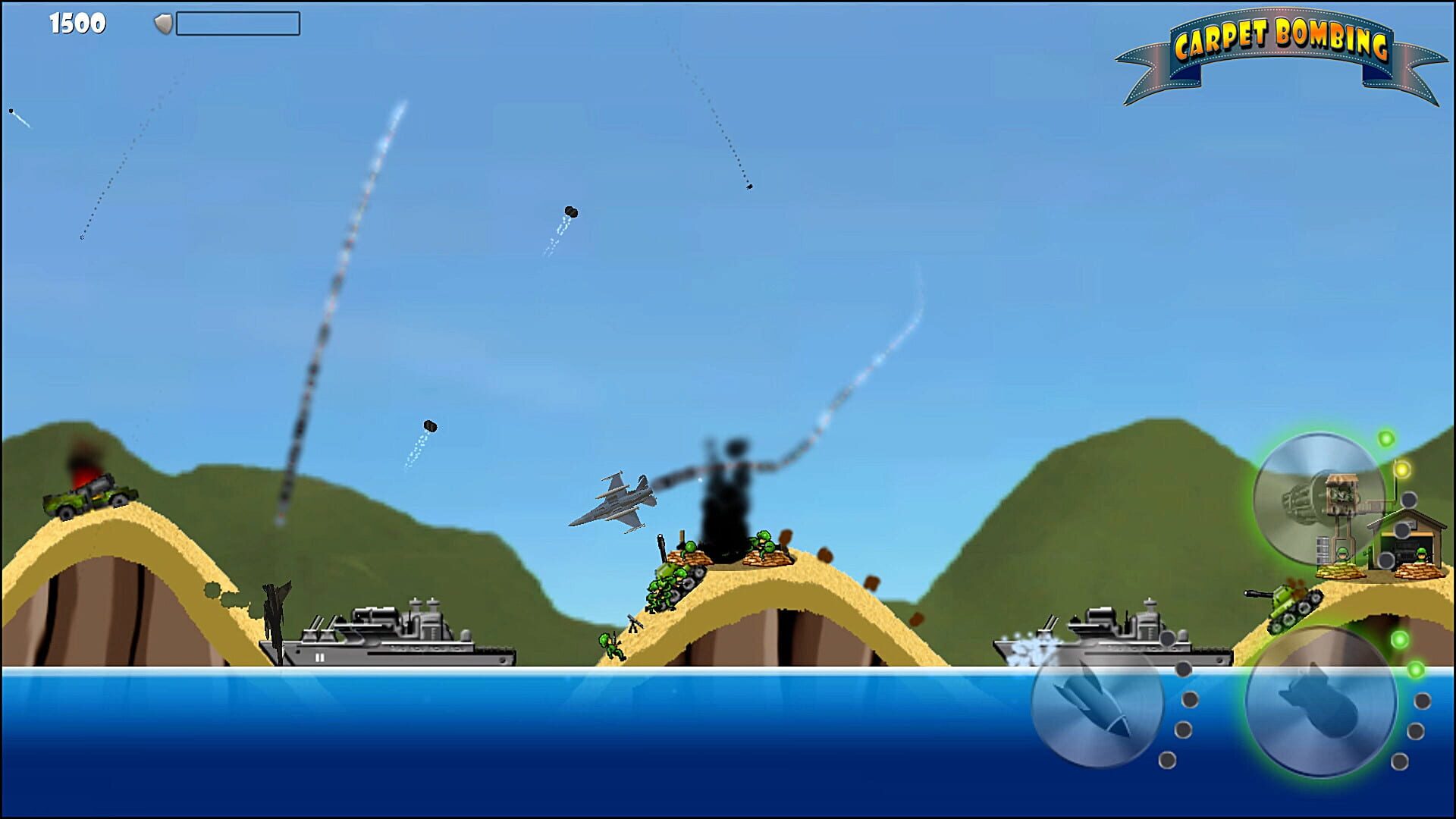 Carpet Bombing - Screenshot
