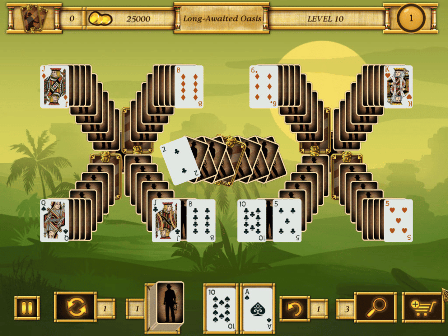 Egypt Solitaire: Match 2 Cards screenshot