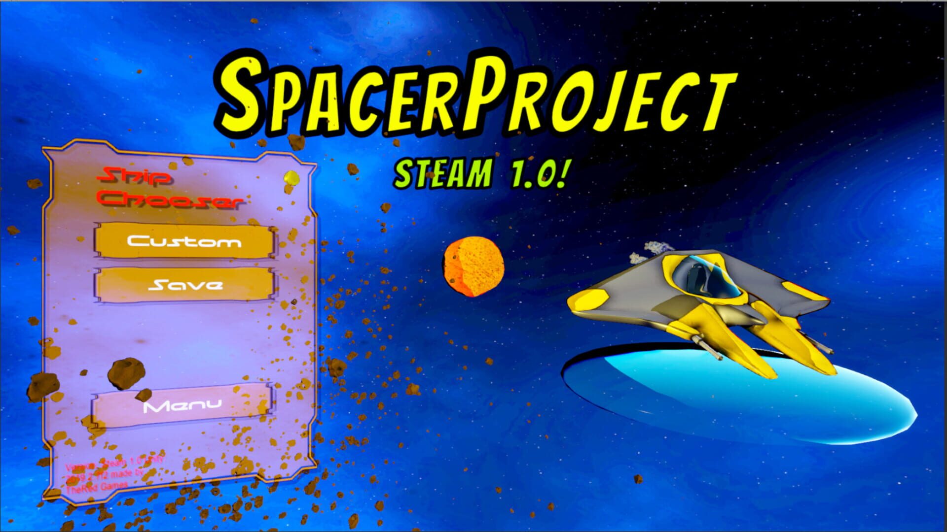 Spacer Project - Screenshot