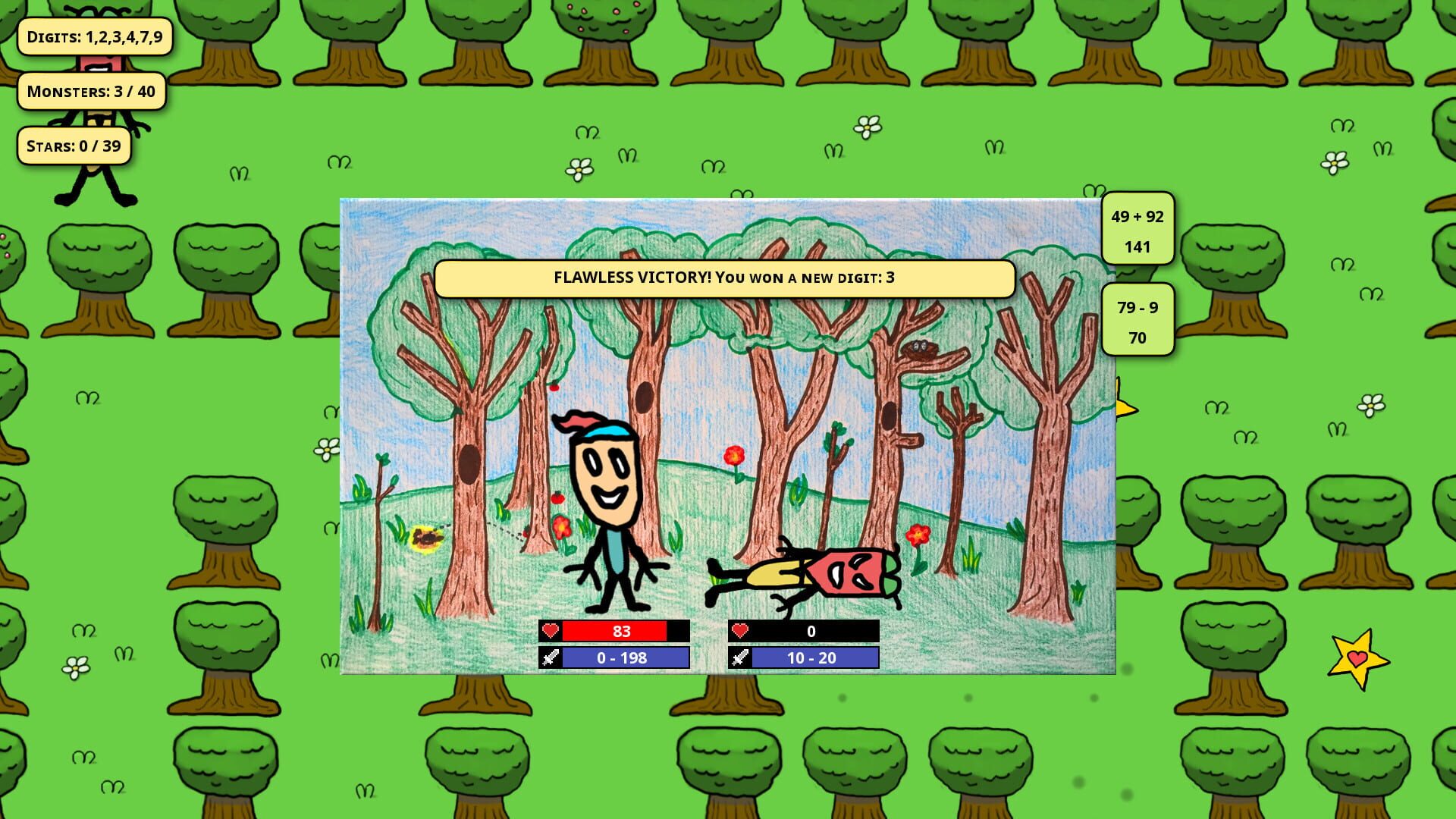 Forest of Math - Screenshot