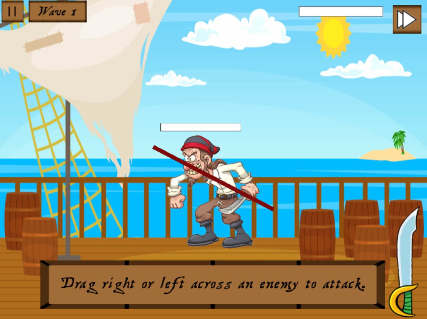 The Pirate Queen - Screenshot