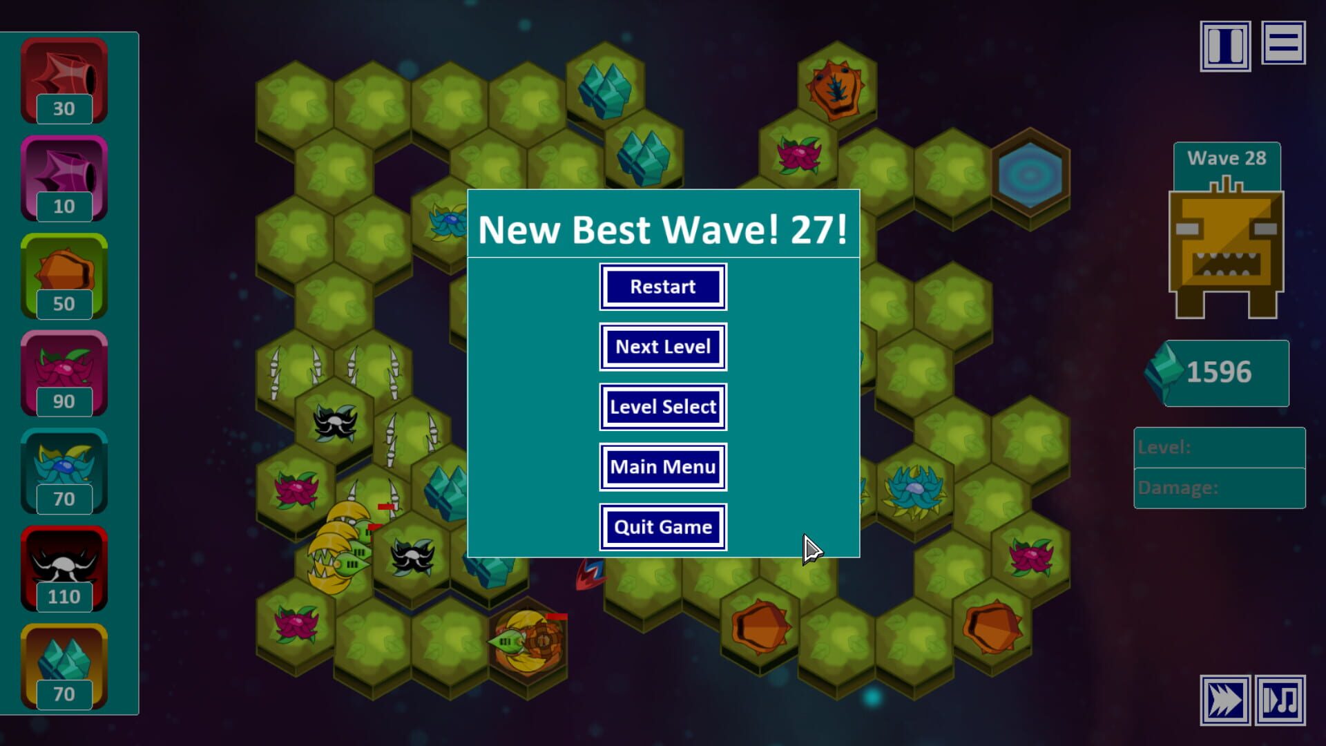 Myriad Tower Defense - Screenshot
