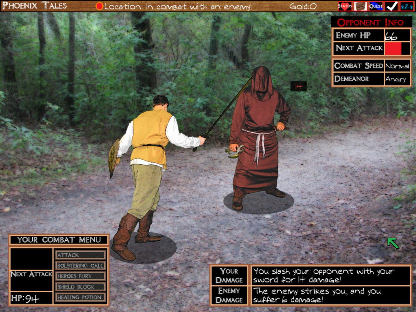 Phoenix Tales - Screenshot
