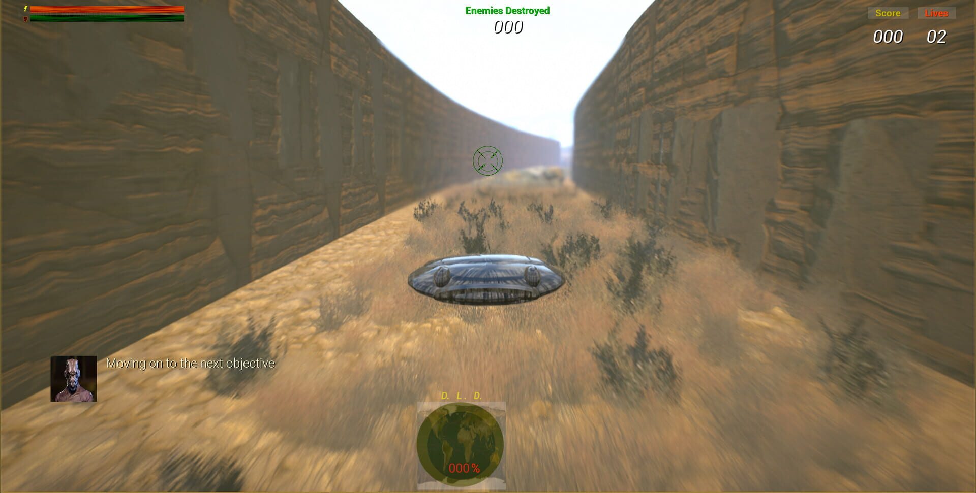 Alien Invasion 3D Part 2 - Screenshot