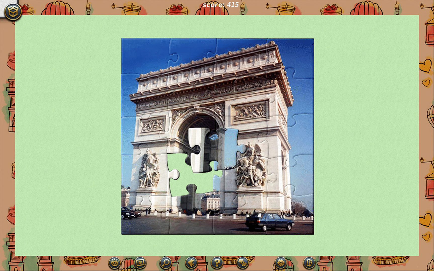 1001 Jigsaw. World Tour: France screenshot