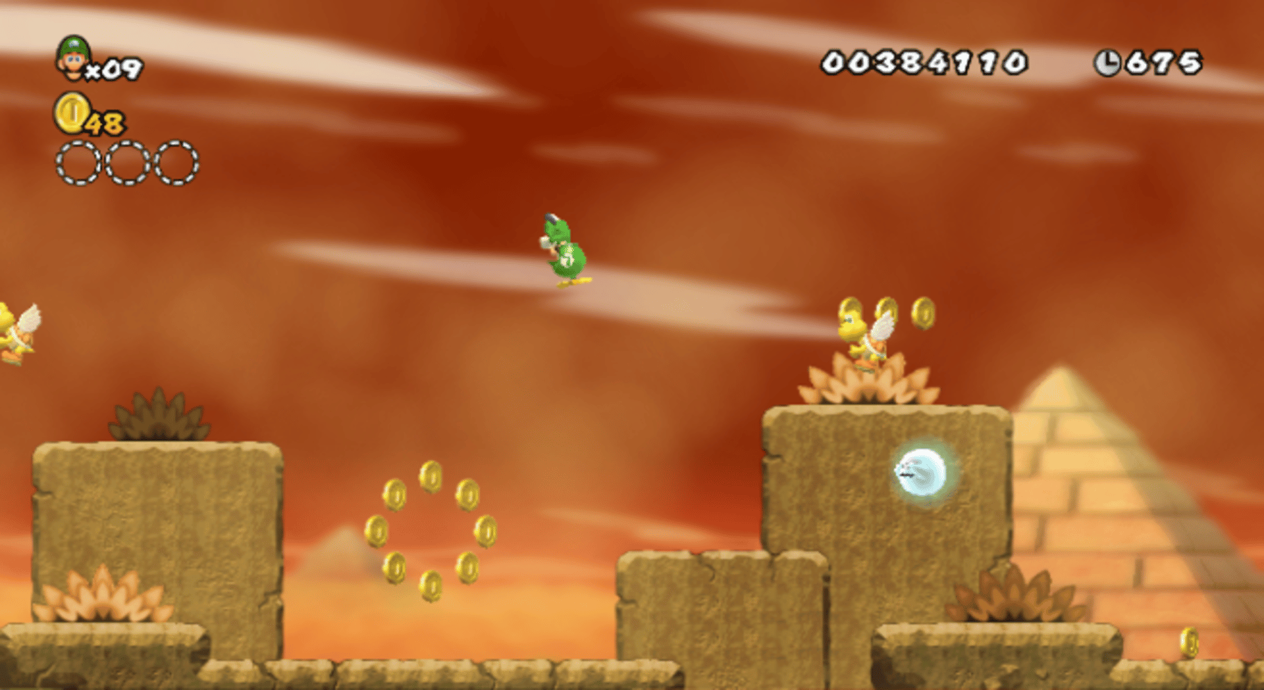 Newer Super Luigi Wii Dark Moon screenshot