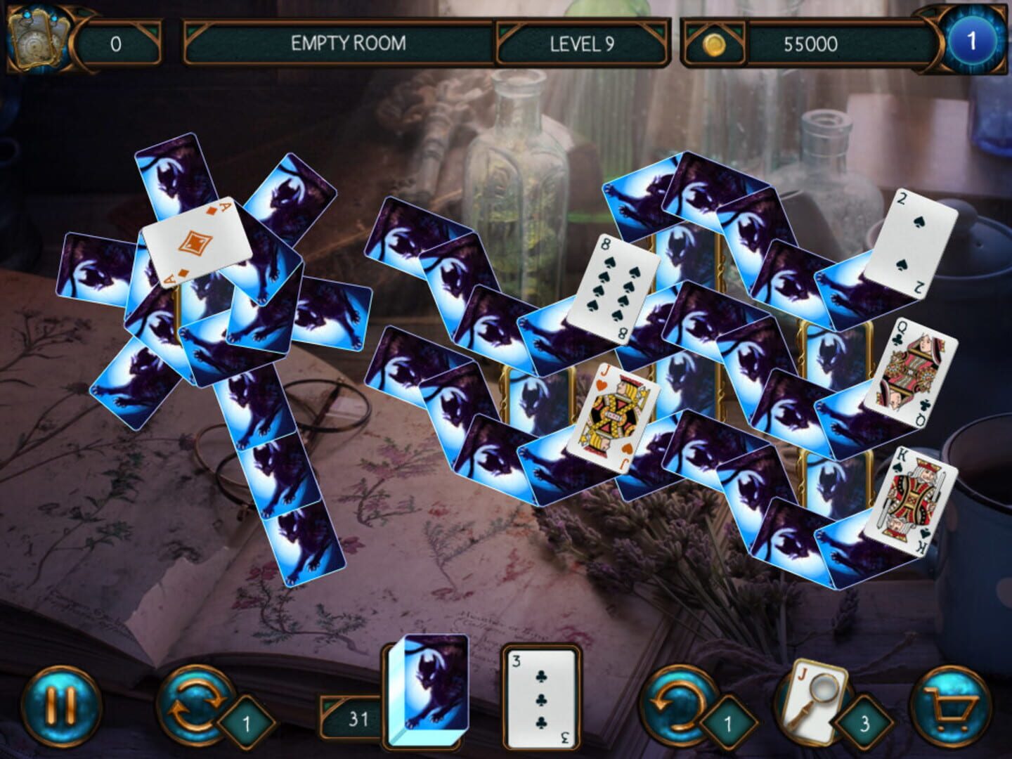 Detective Solitaire Inspector Magic - Screenshot