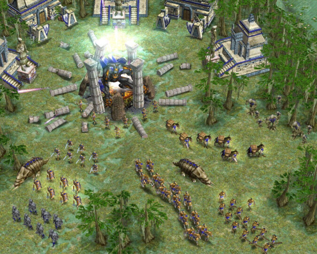 Captura de pantalla - Age of Mythology: The Titans