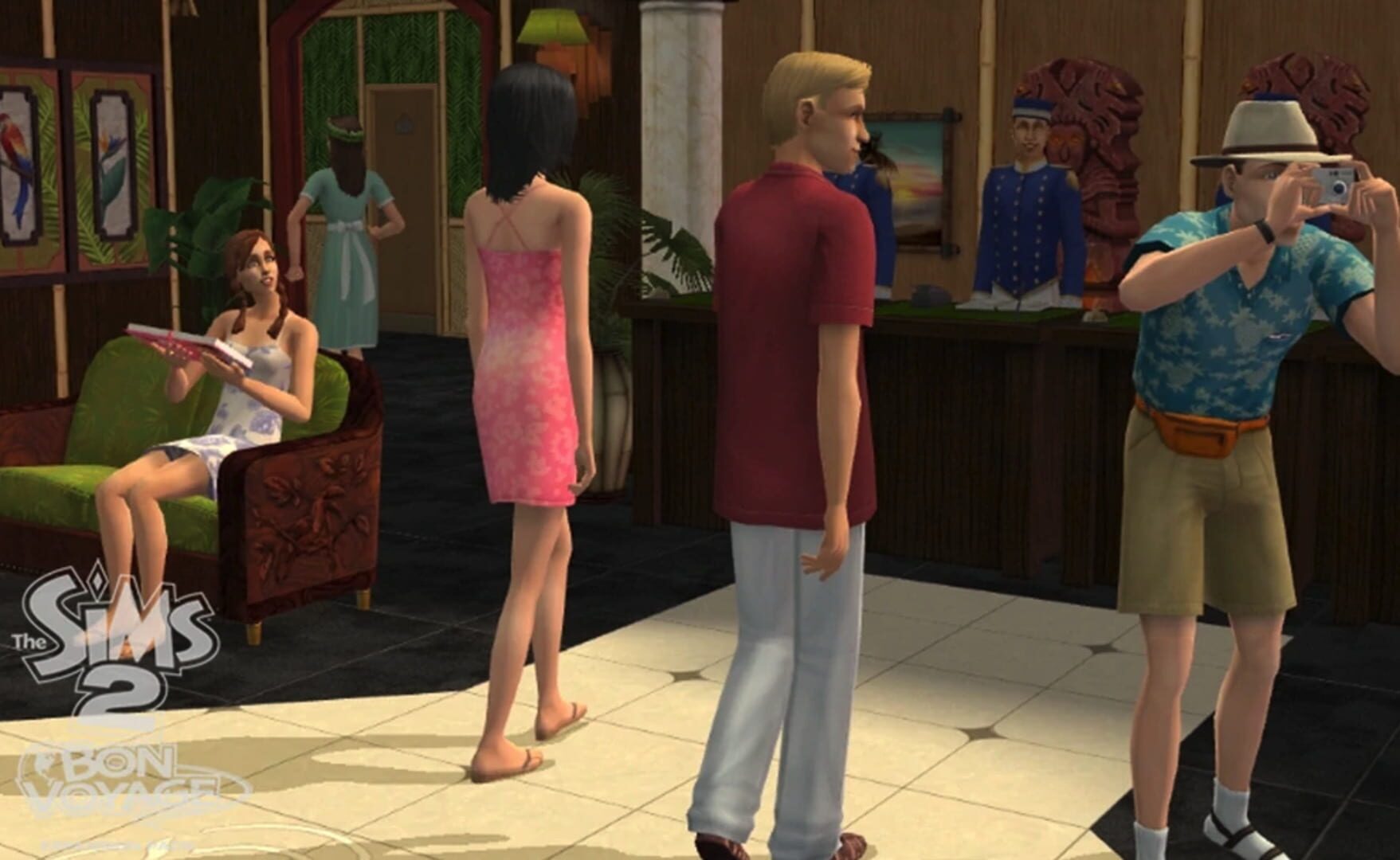 Captura de pantalla - The Sims 2: Bon Voyage