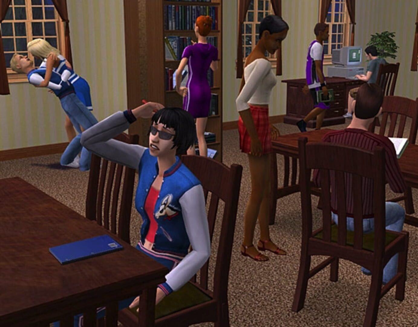 Captura de pantalla - The Sims 2: University