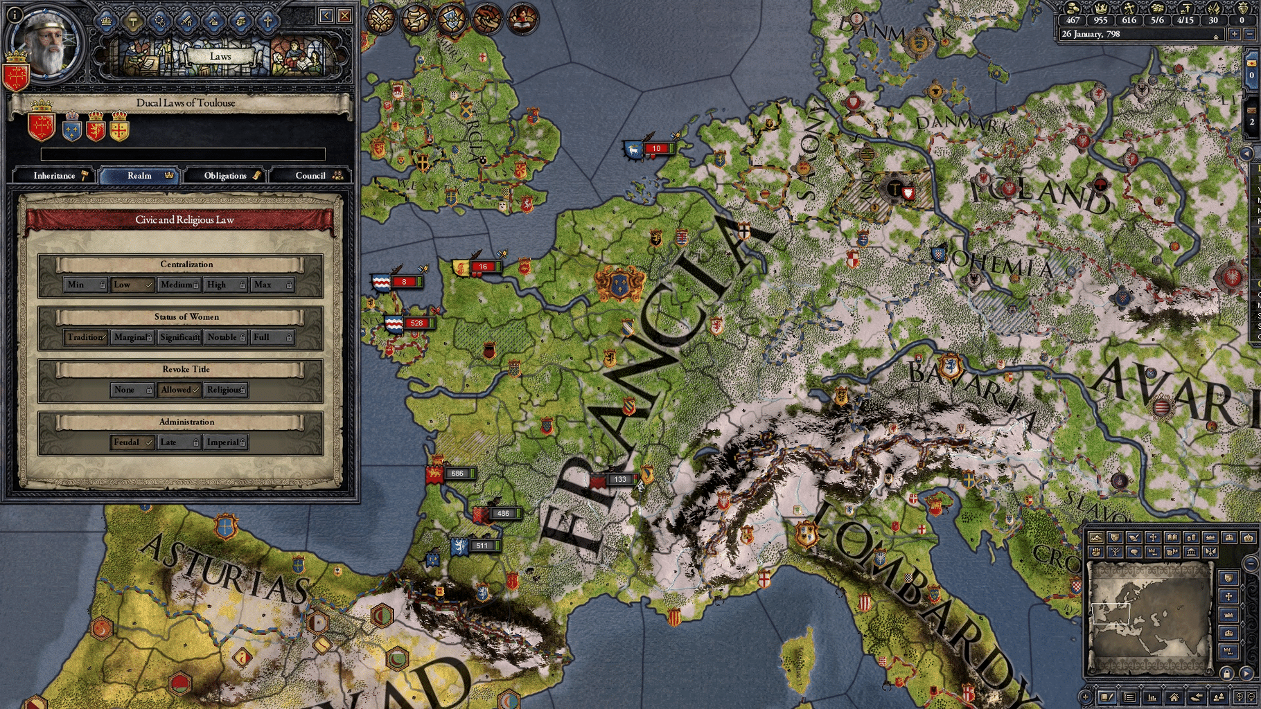 Crusader Kings II: Conclave screenshot