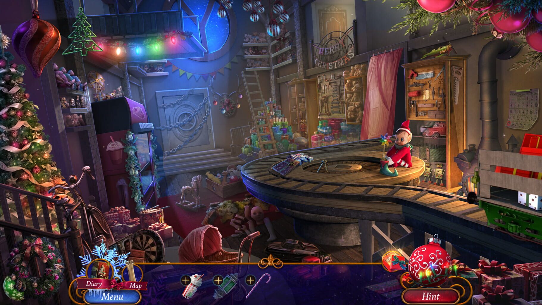 Captura de pantalla - Yuletide Legends: Who Framed Santa Claus