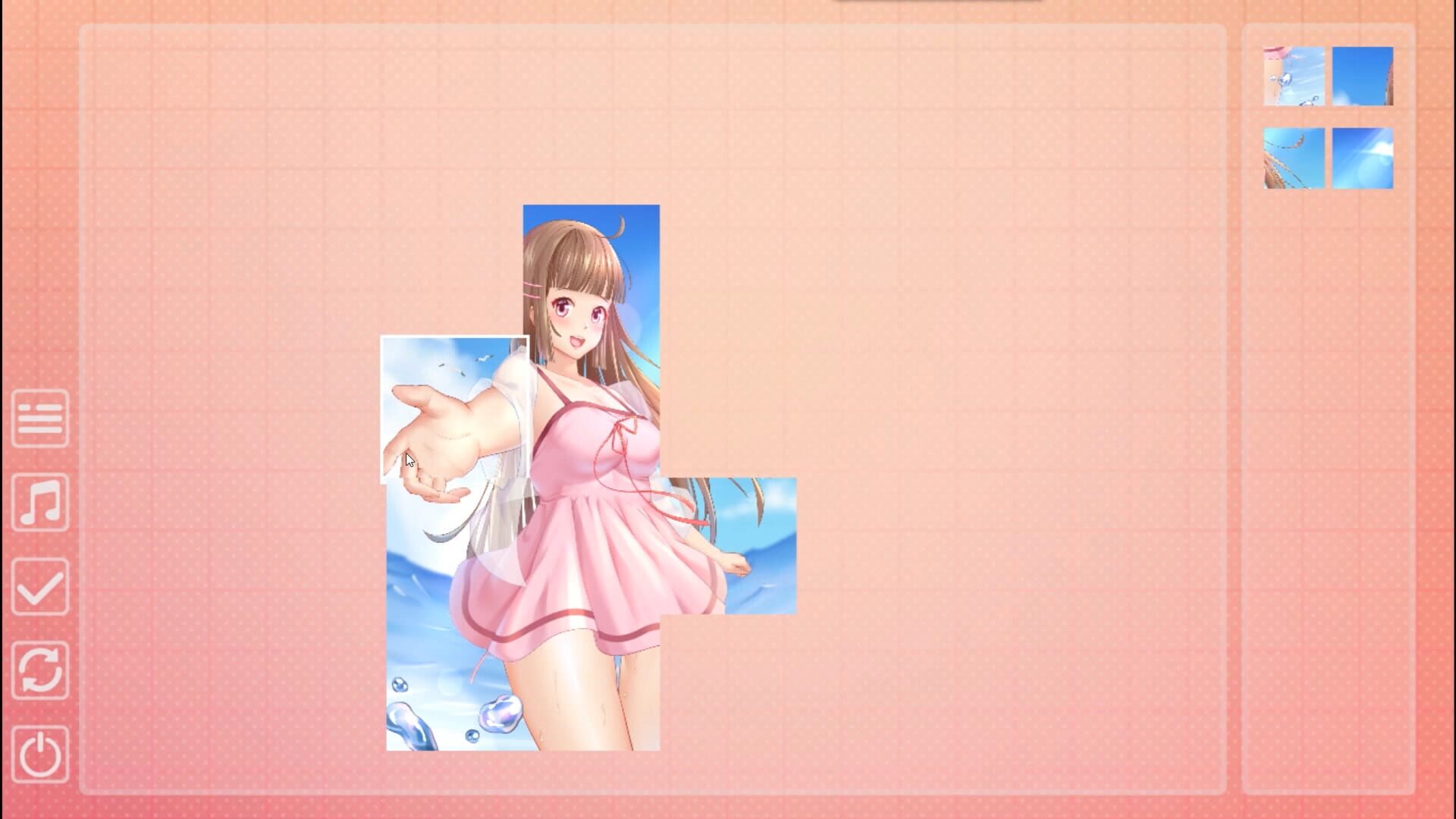 Pink girl - Screenshot