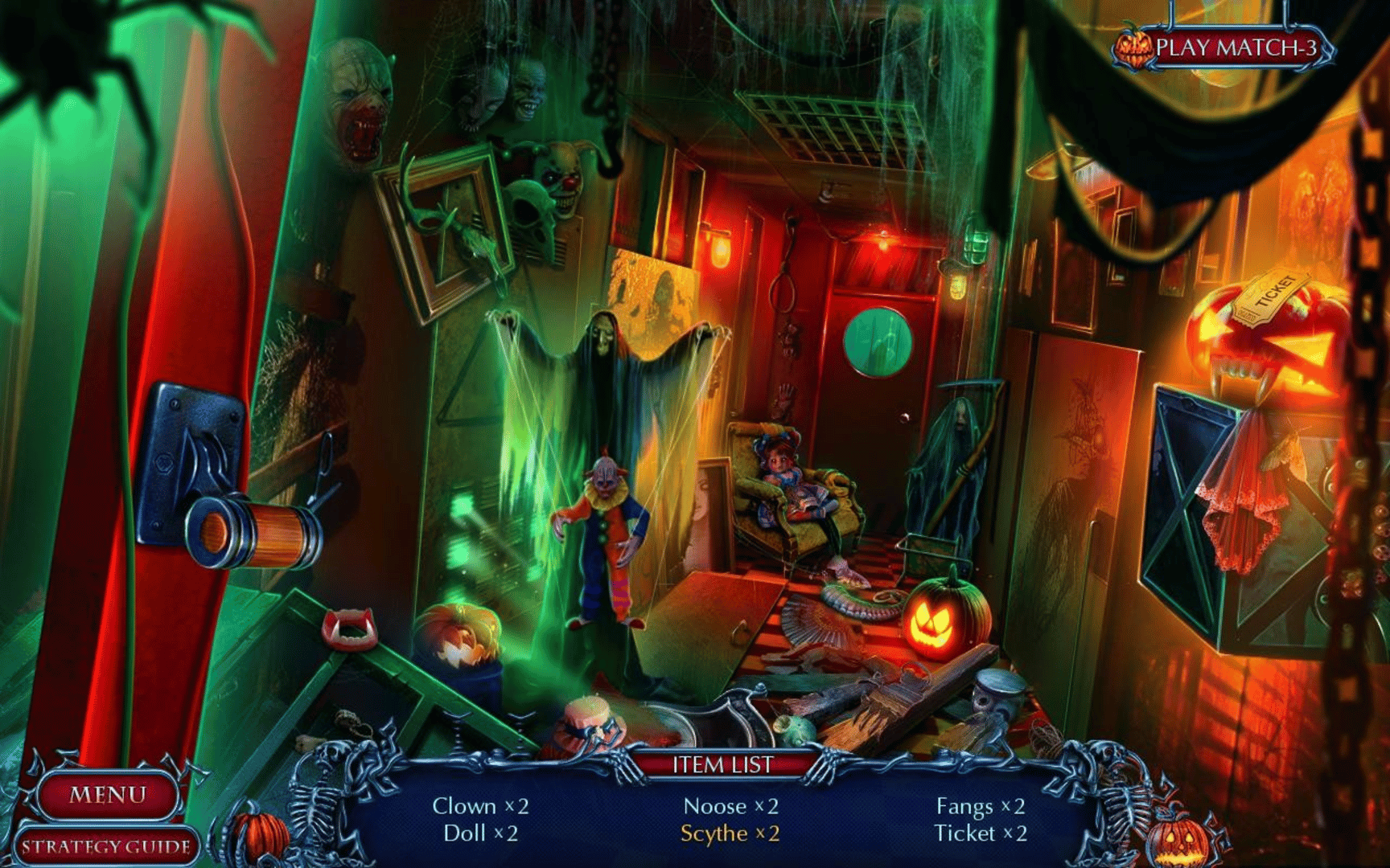 Halloween Chronicles: Evil Behind a Mask - Collector's Edition screenshot