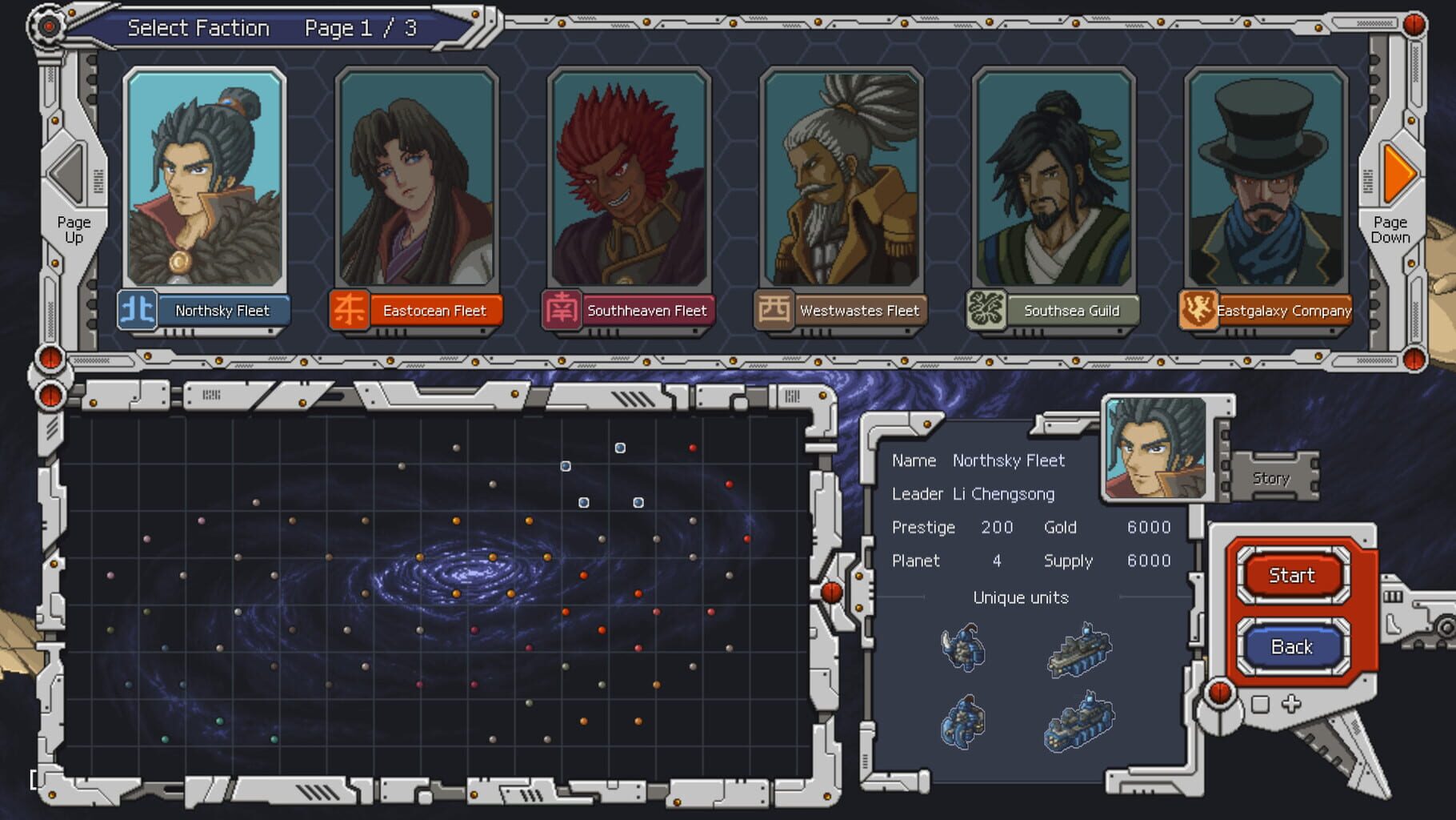 Chaos Galaxy screenshot